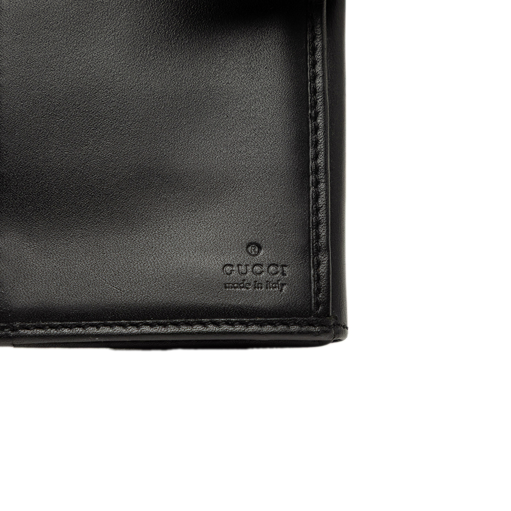 Pre-Loved Gucci Canvas and Leather Web Continental Wallet - Picture 6 of 8